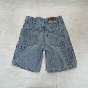 Levi’s Workwear 528 Carpenter Blue Jean Denim Shorts sz: 5
